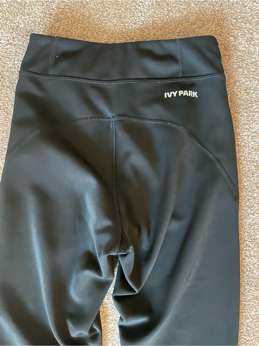 IVY PARK Black Sculpting High-Waist Leggings